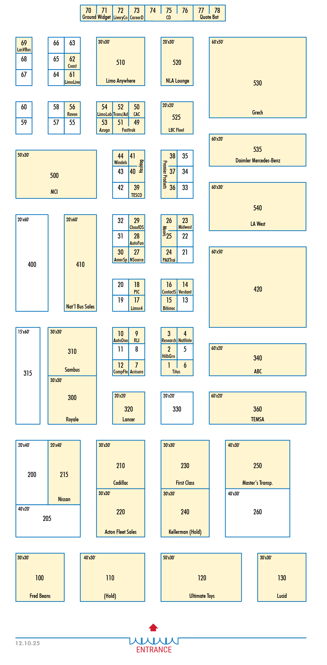 Floor Plan 2026 Las Vegas